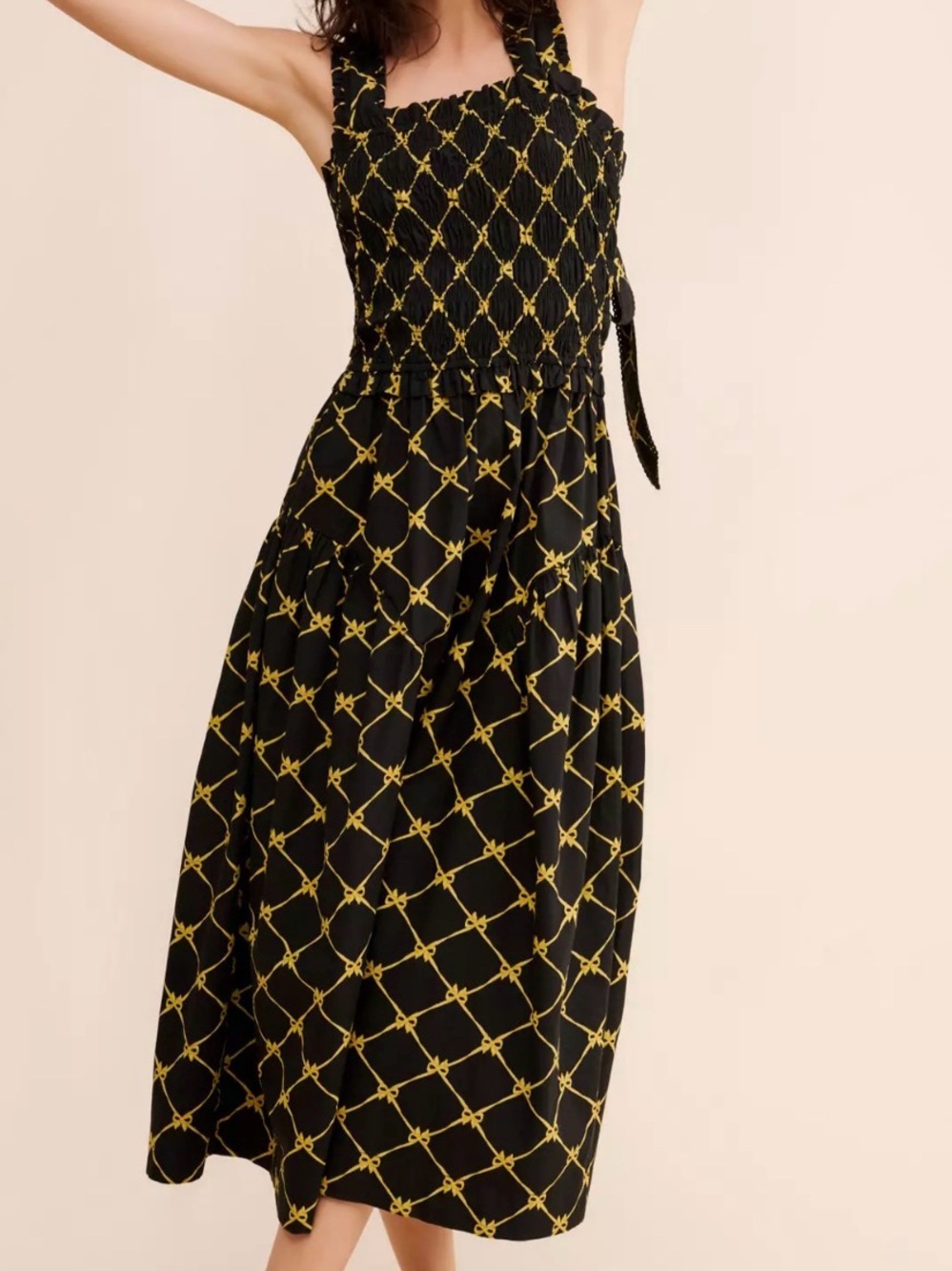 Damson Madder Tish midi dress (bows!) 🎀 - Picture 6 of 8